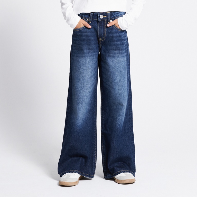 Mid waist wide jeans "Optiwide star"
